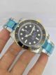 Swiss Copy Rolex Submariner Watch 2-Tone Black Dial Black Ceramics  (2)_th.jpg